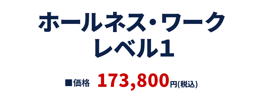 ホールネス・ワーク レベル1
